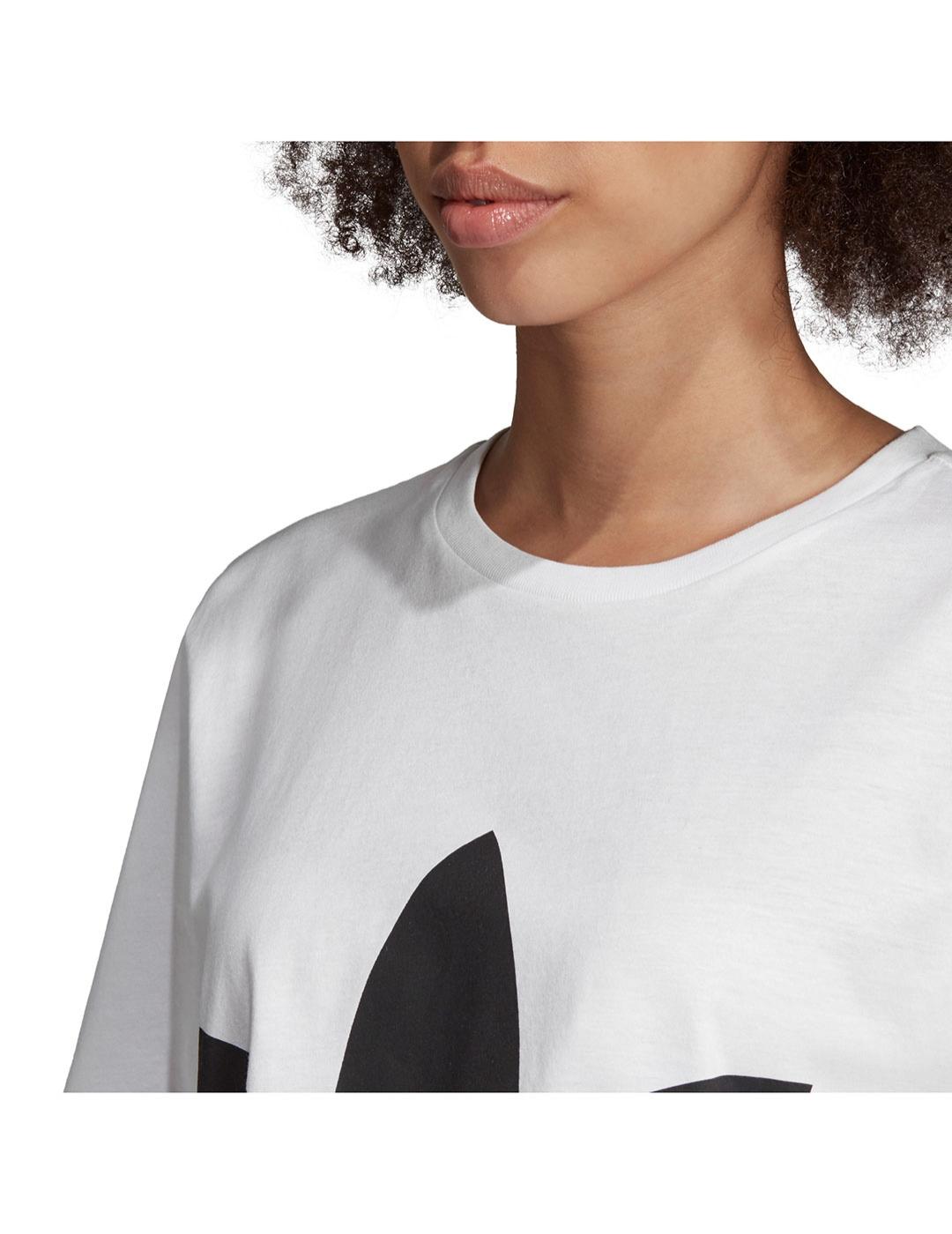 Camiseta Mujer adidas Cut Out Blanca