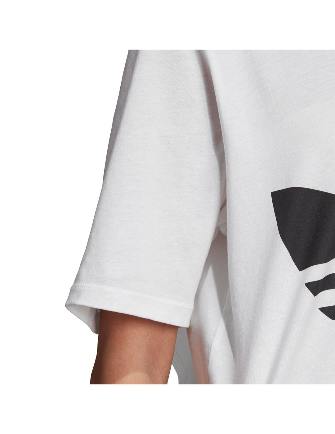 Camiseta Mujer adidas Cut Out Blanca