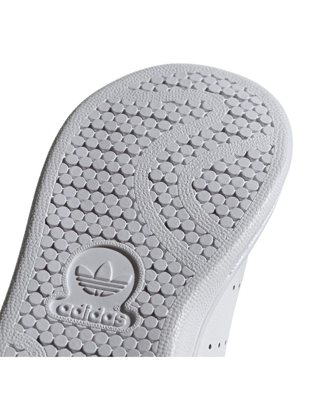 Zapatilla Baby adidas Stan Smith Blanco-Brillante