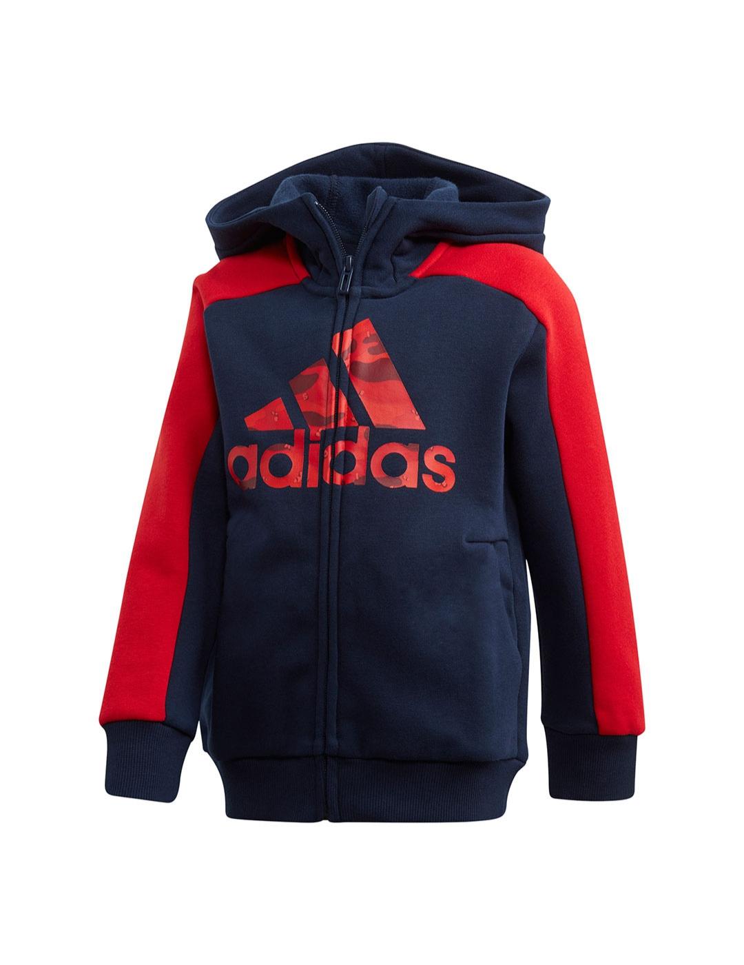 Chandal Niño adidas HDY SET Marino/Rojo
