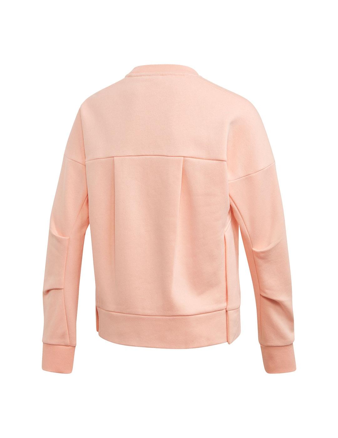 Sudadera Niña adidas HLDCREW Rosa