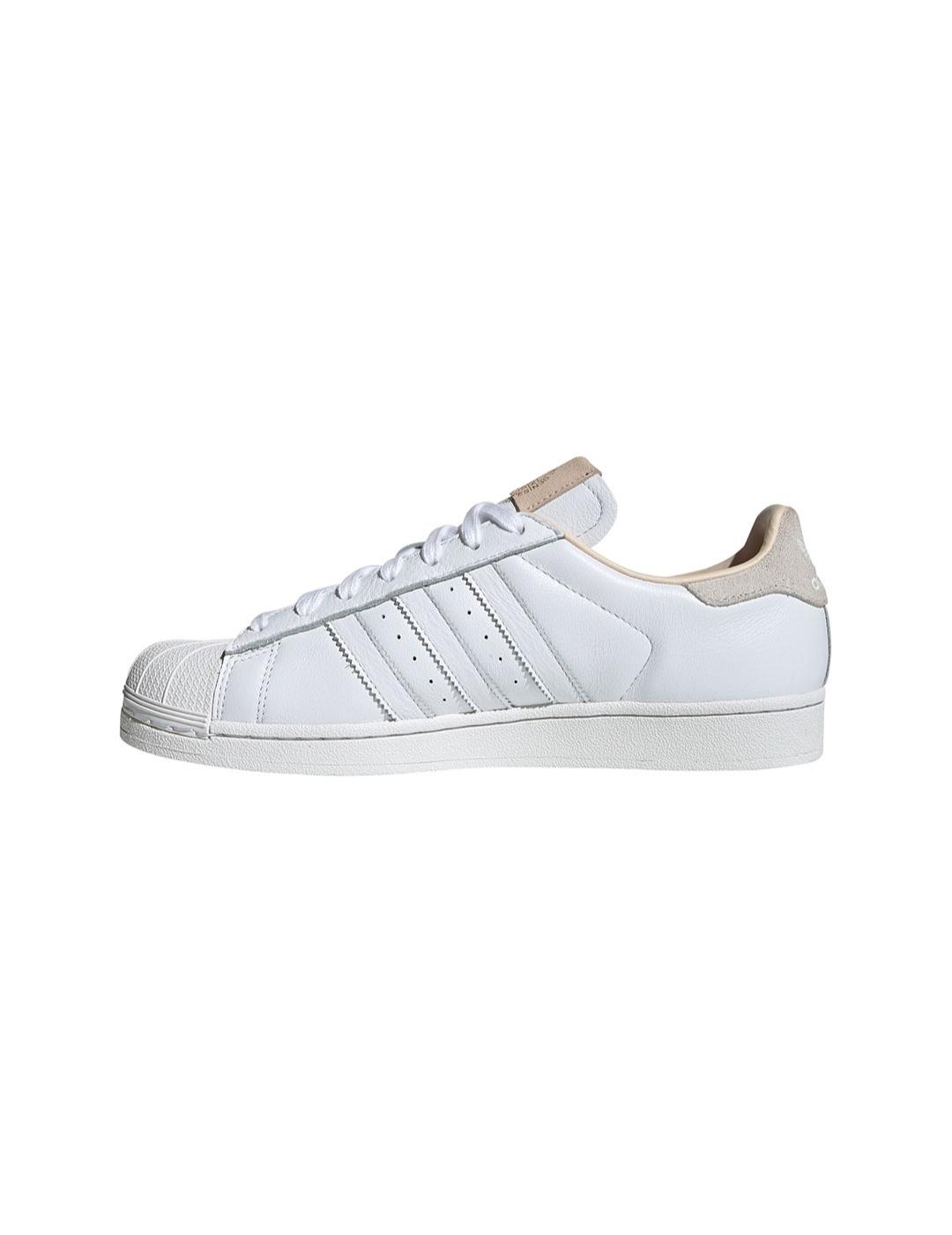 Zapatilla Mujer adidas Superstar Blanco Beige
