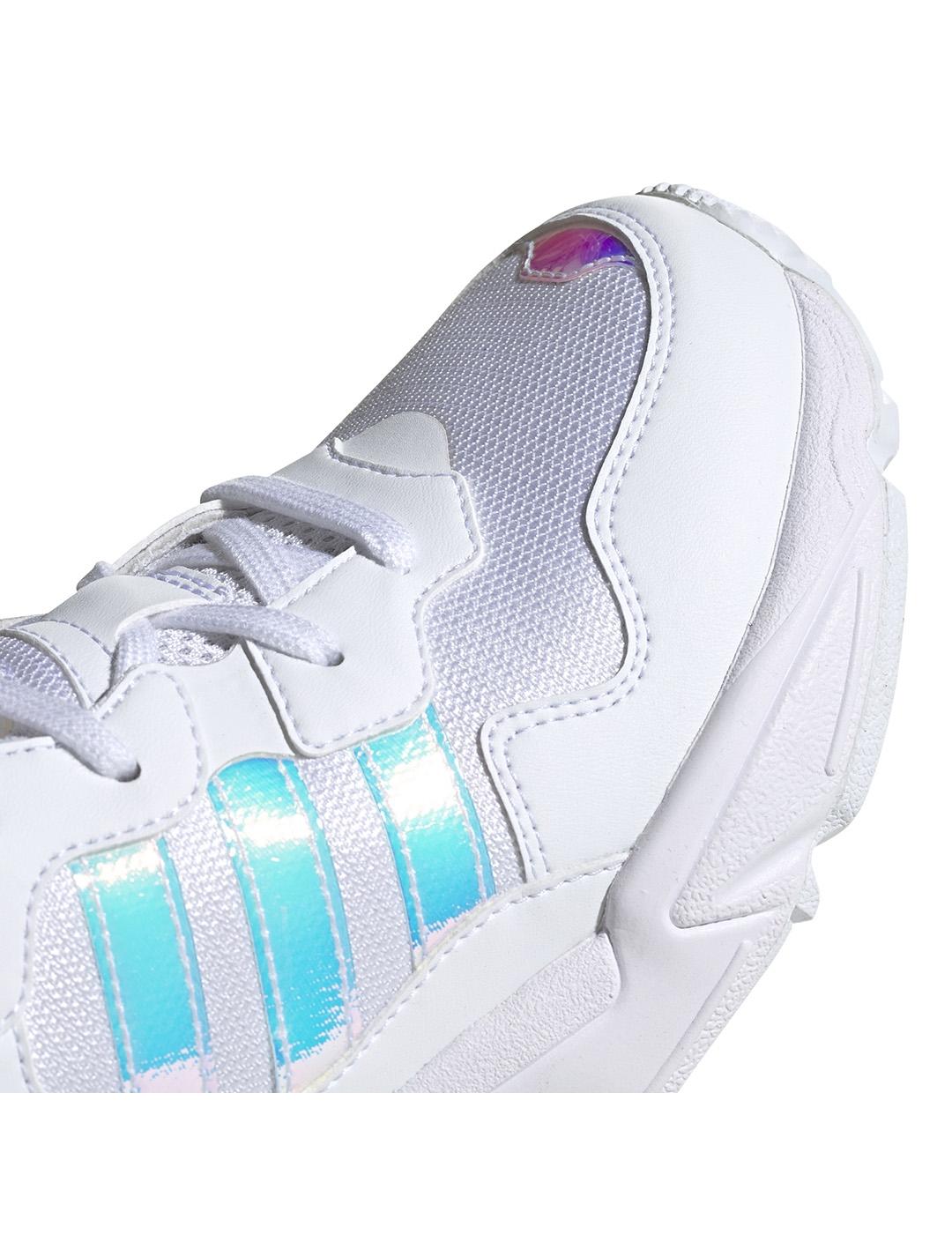 Zapatilla Niña adidas Yung-96 Blanca Tornasol