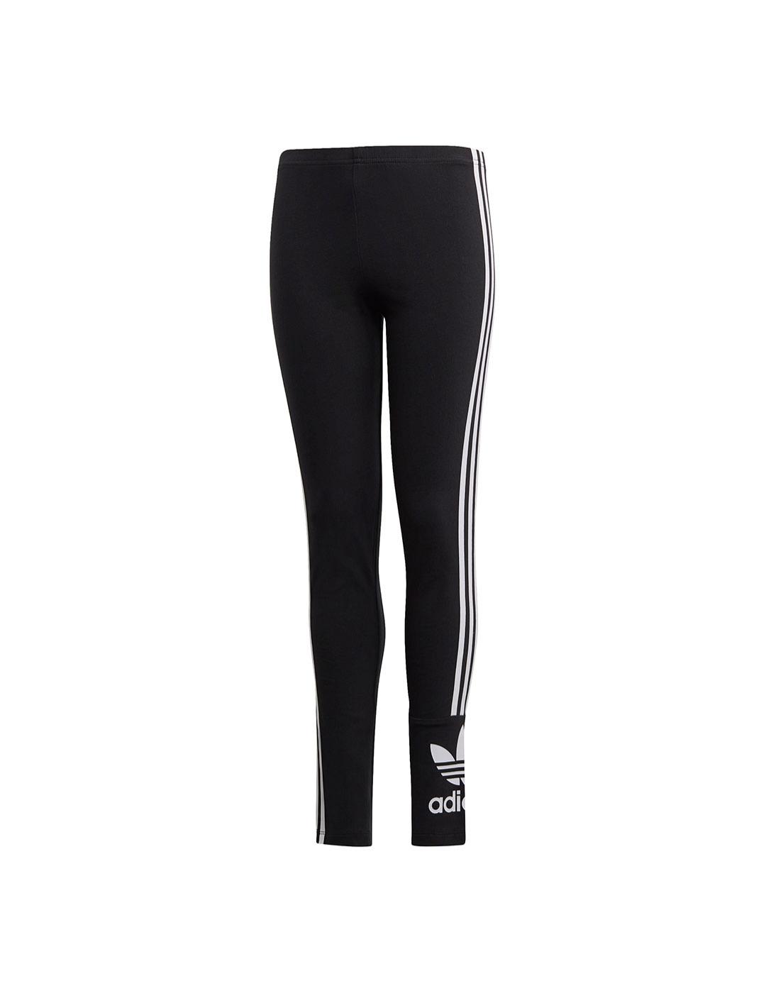 Malla Niña adidas 3 Bandas Negra