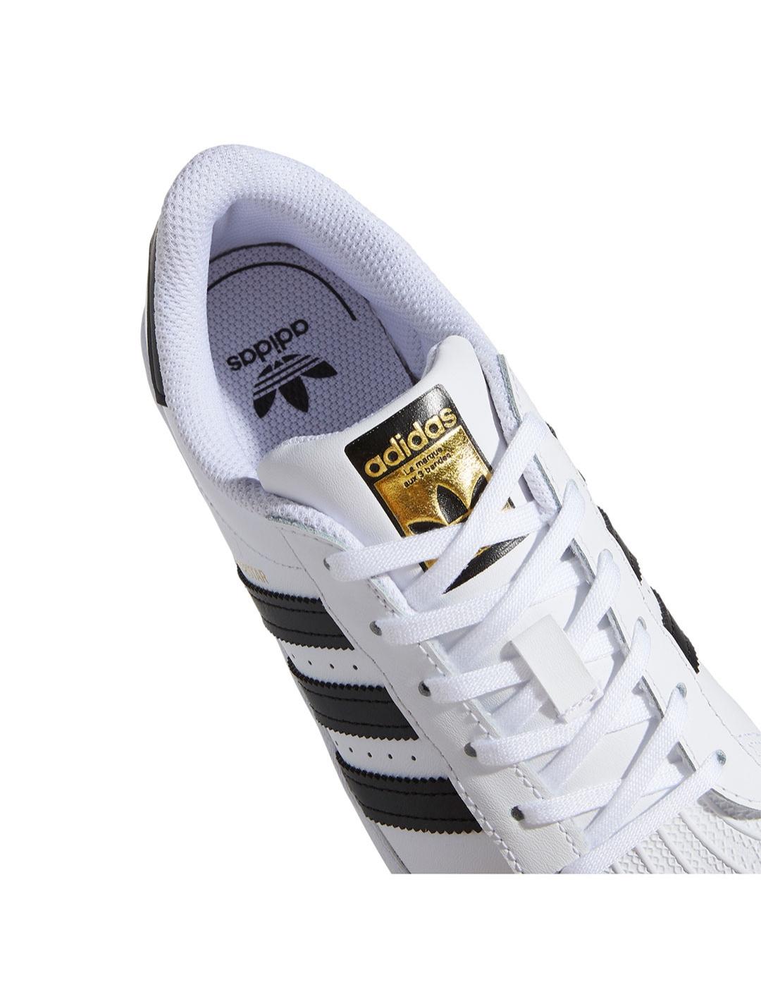Zapatilla Niñ@ adidas Superstar Blanca Negra