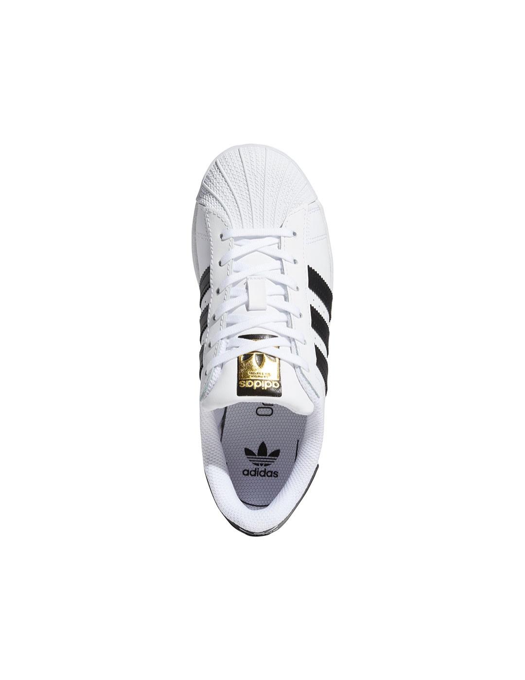 Zapatilla Niñ@ adidas Superstar Blanca Negra