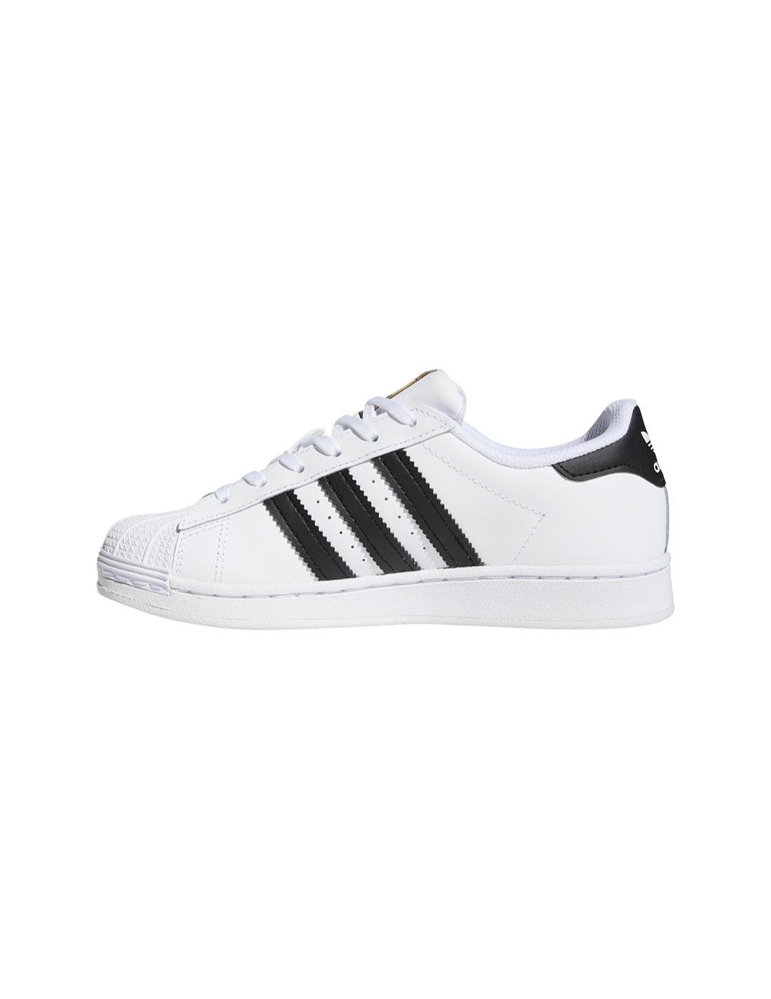 Zapatilla Niñ@ adidas Superstar Blanca Negra