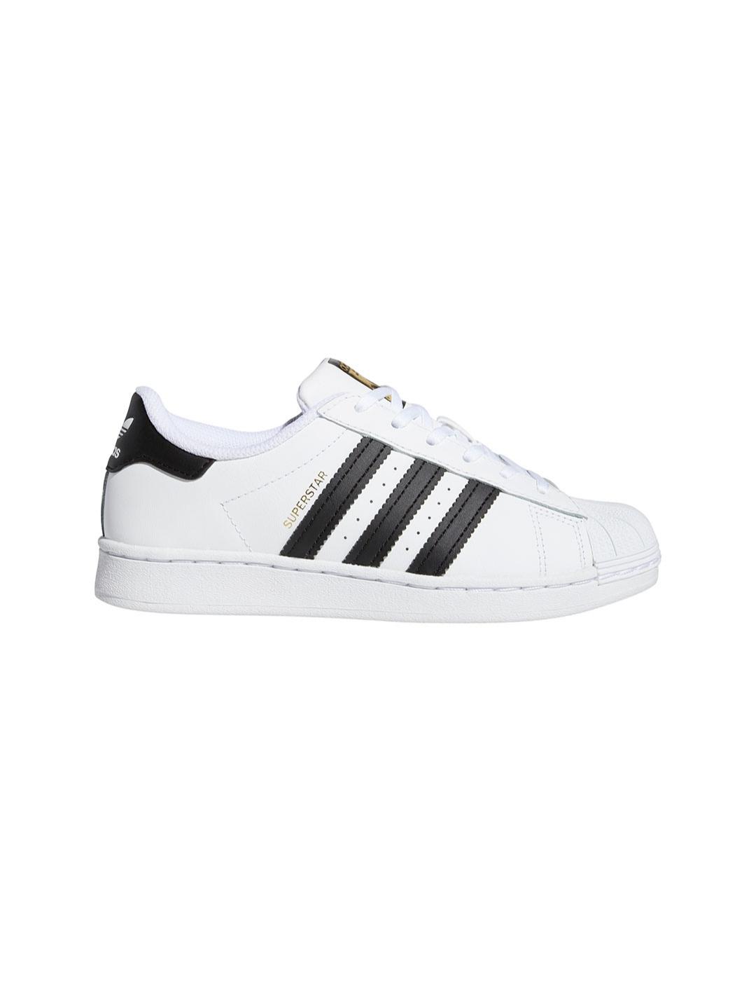 Zapatilla Niñ@ adidas Superstar Blanca Negra