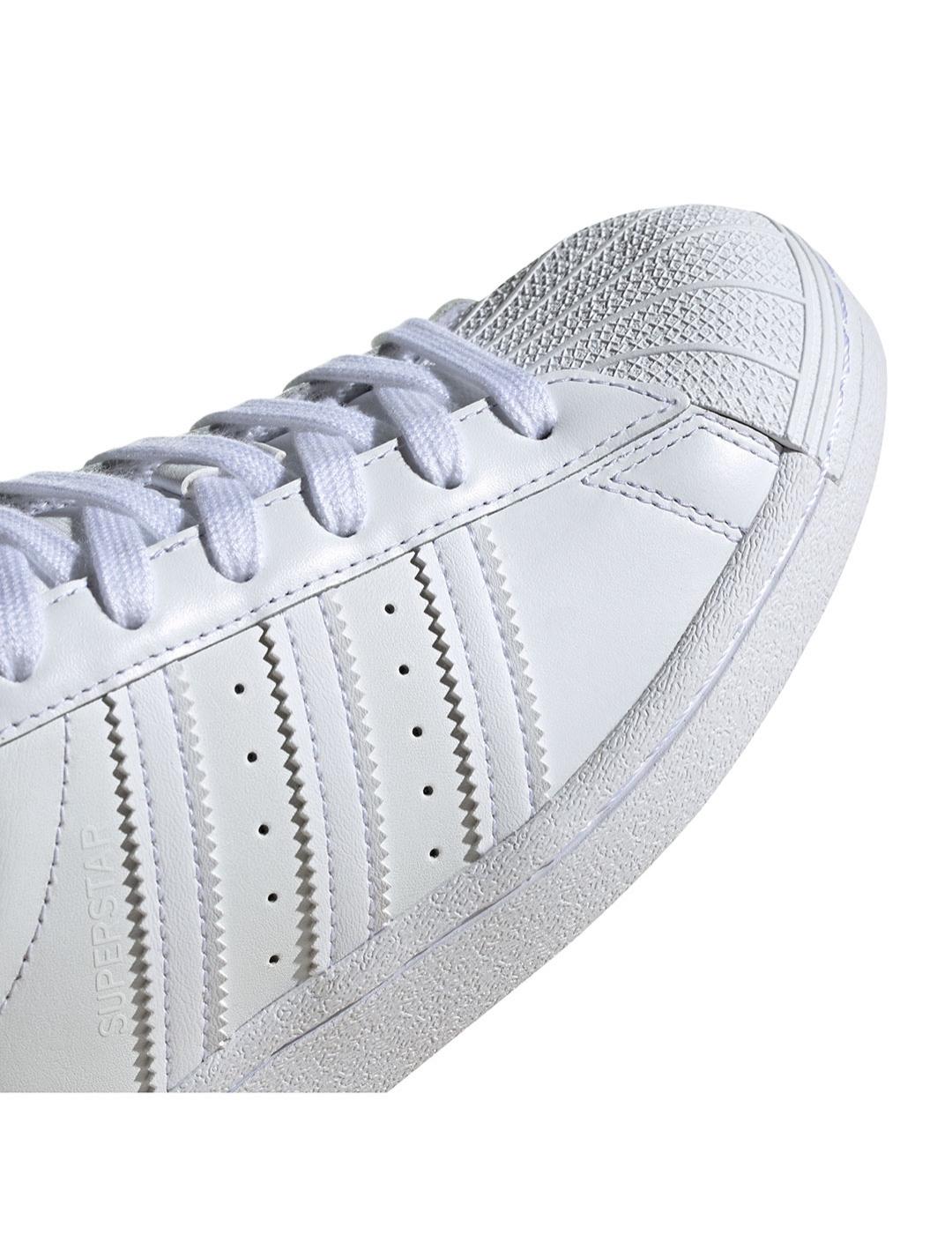 Zapatilla Gs Unisex adidas Superstar Blanca