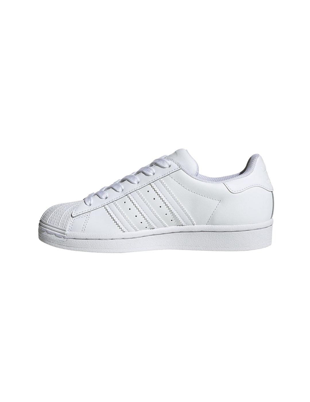 Zapatilla Gs Unisex adidas Superstar Blanca
