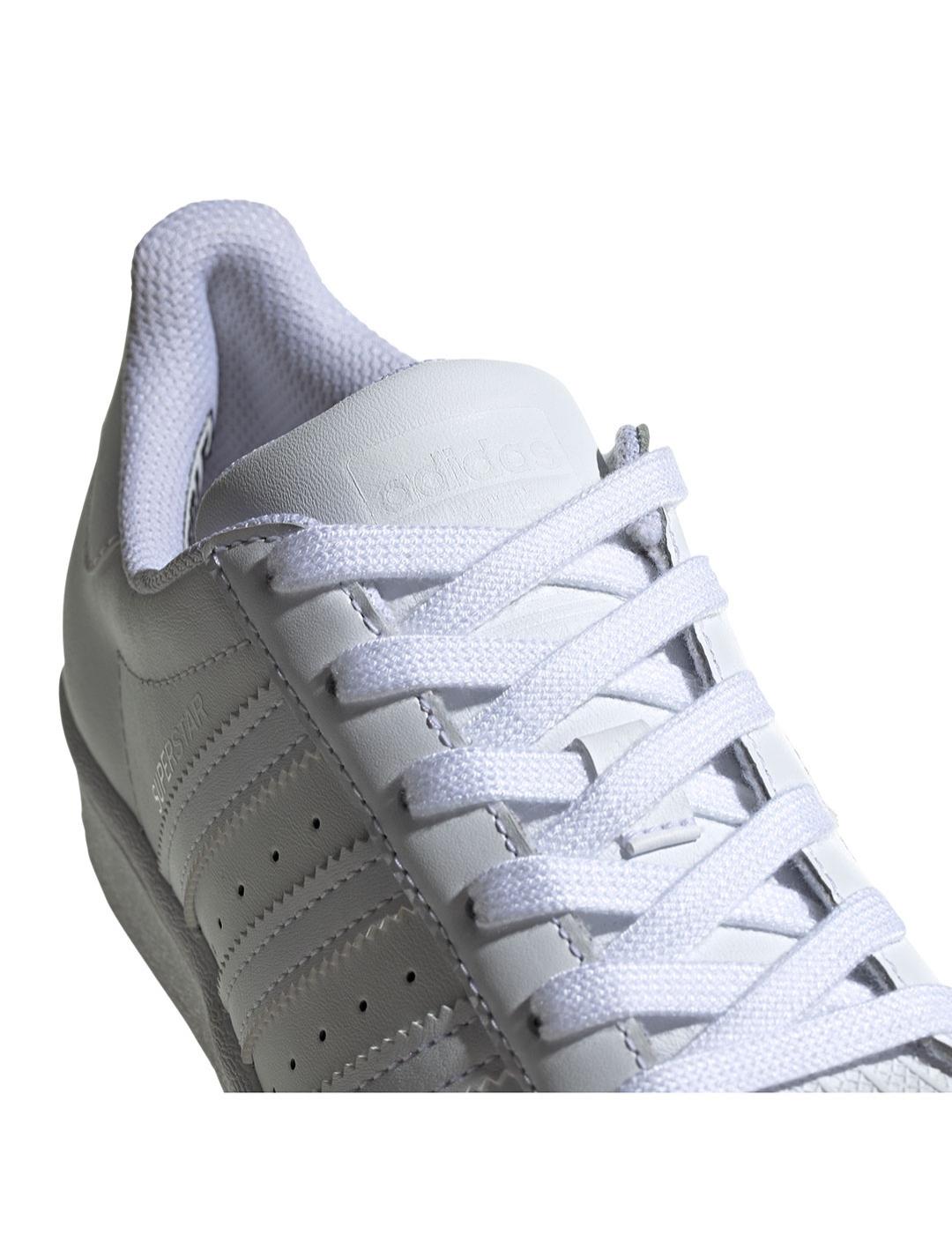 Zapatilla Gs Unisex adidas Superstar Blanca