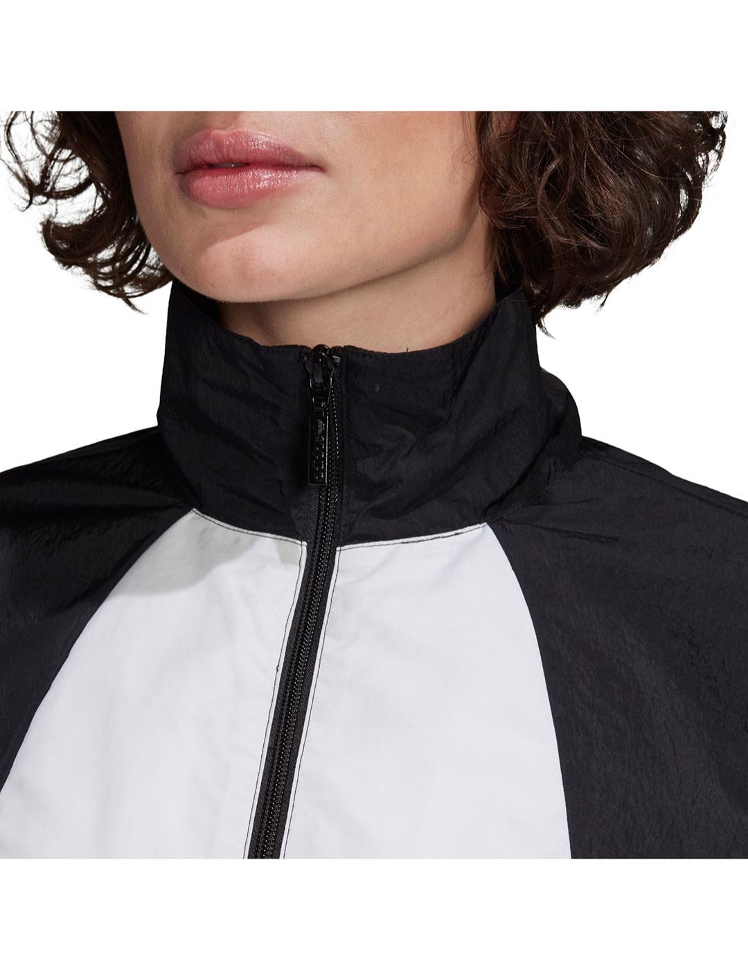 Cortavientos Mujer adidas Logo Negro