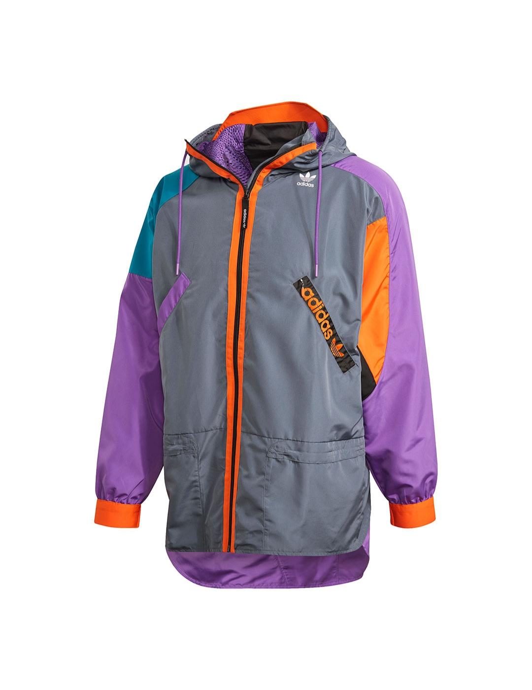 Sudadera Hombre adidas Karkaj Gris Violeta