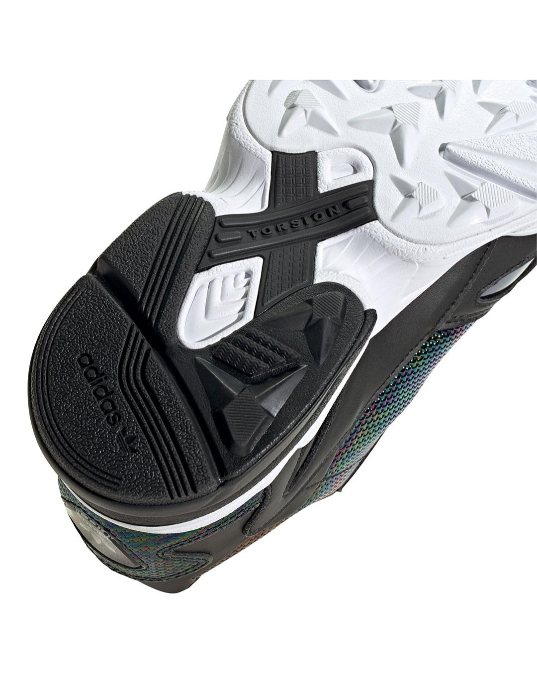 Zapatilla Mujer adidas Falcon Negra/Colores