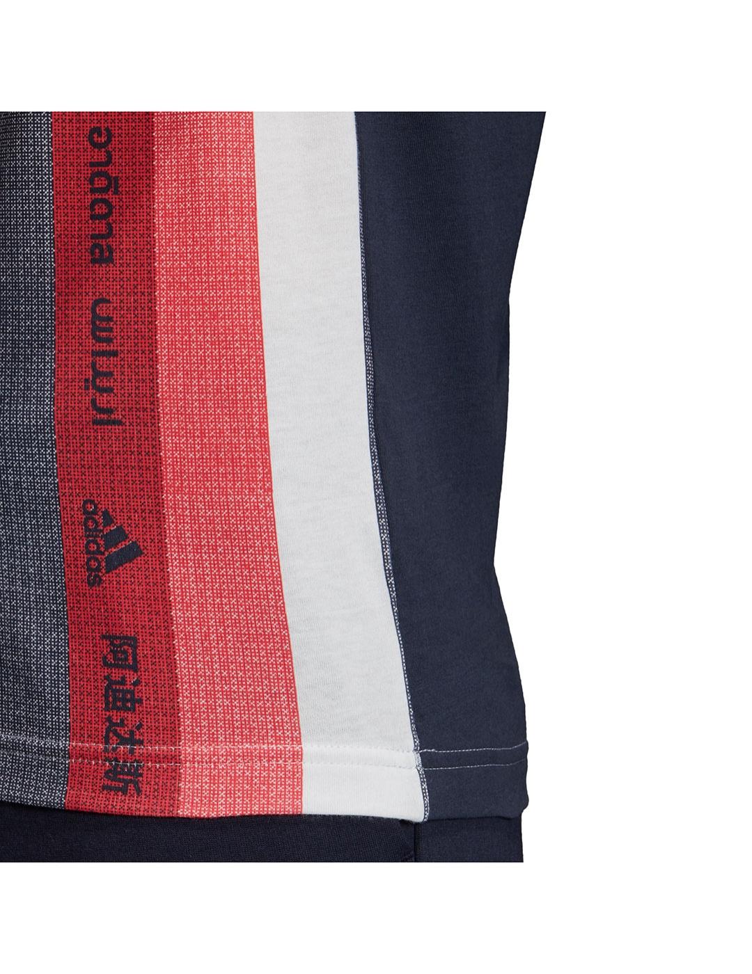 Camiseta Hombre adidas Must Haves Tricolor