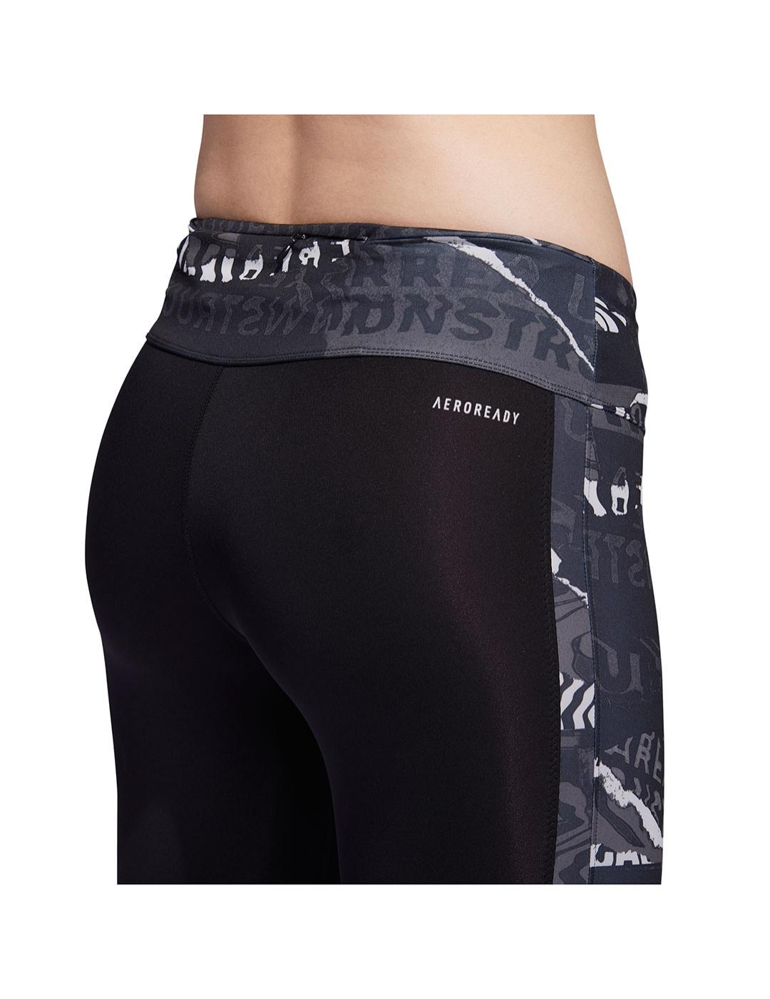 Malla Chica adidas The Run Negra