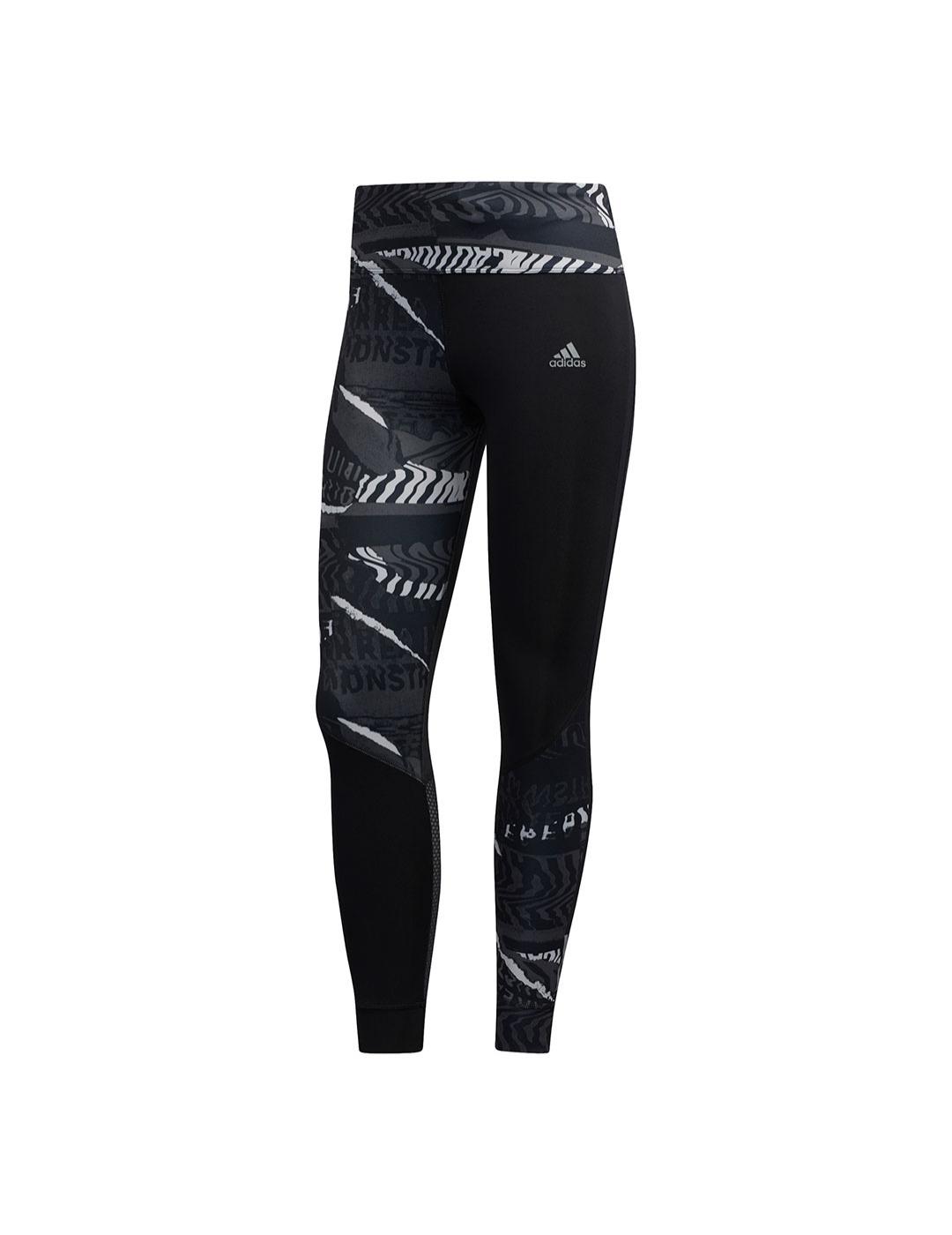 Malla Chica adidas The Run Negra