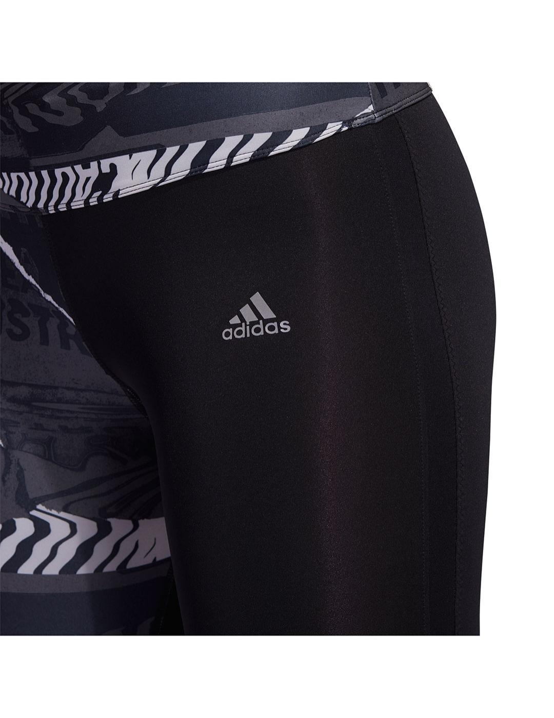 Malla Chica adidas The Run Negra