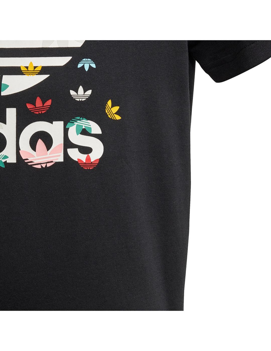 Camiseta Niña adidas Tee Negro