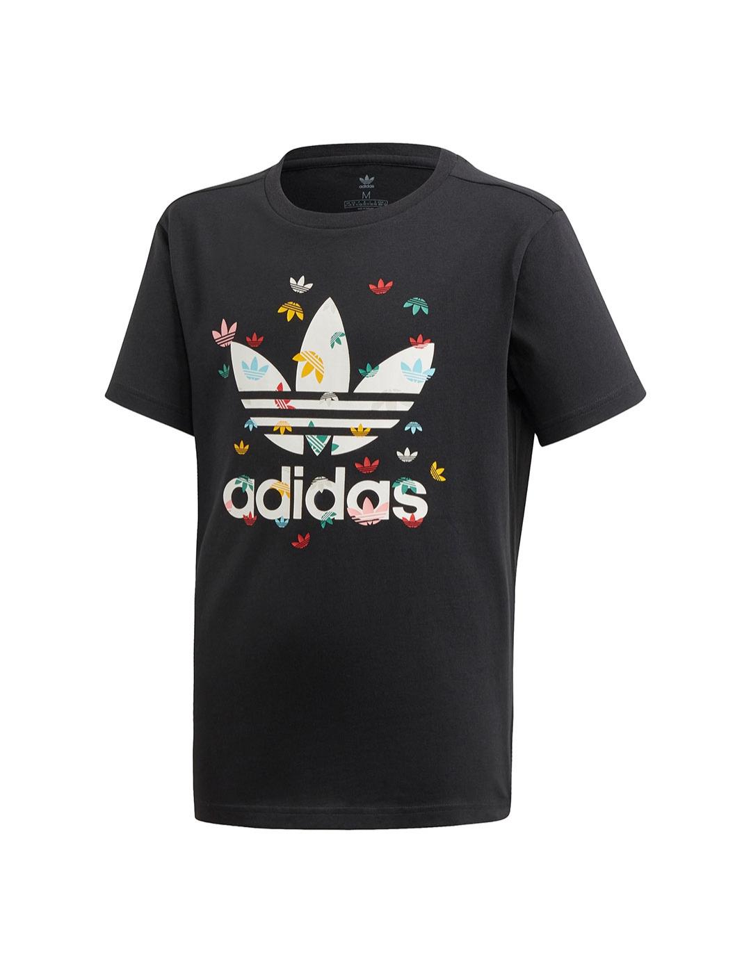 Camiseta Niña adidas Tee Negro