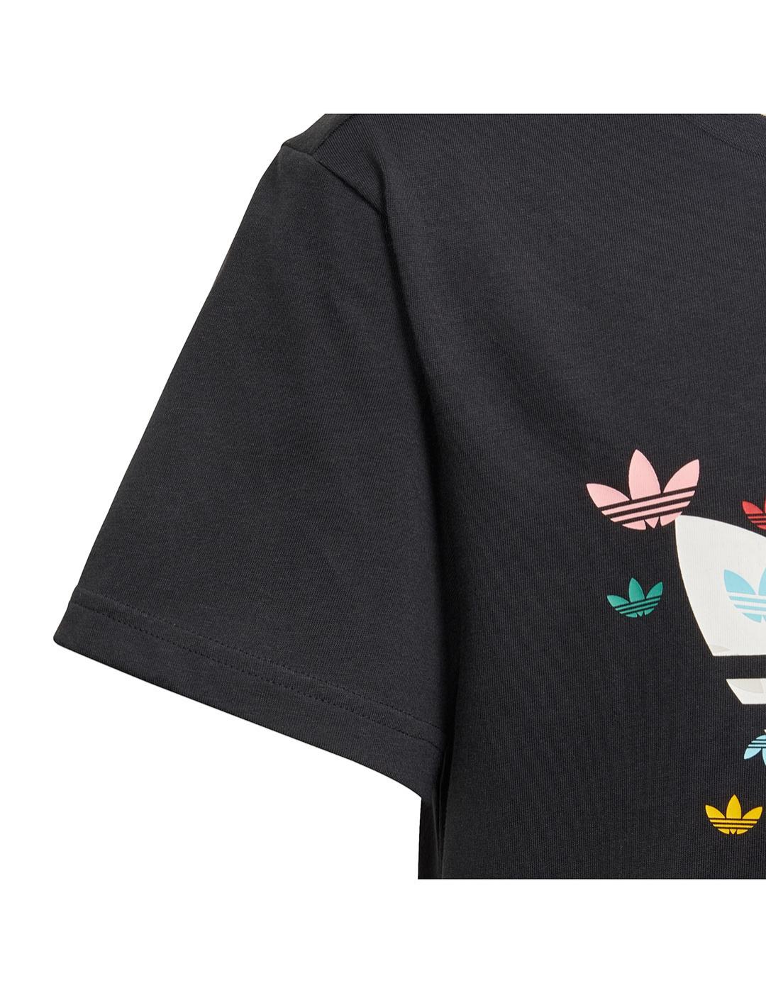 Camiseta Niña adidas Tee Negro