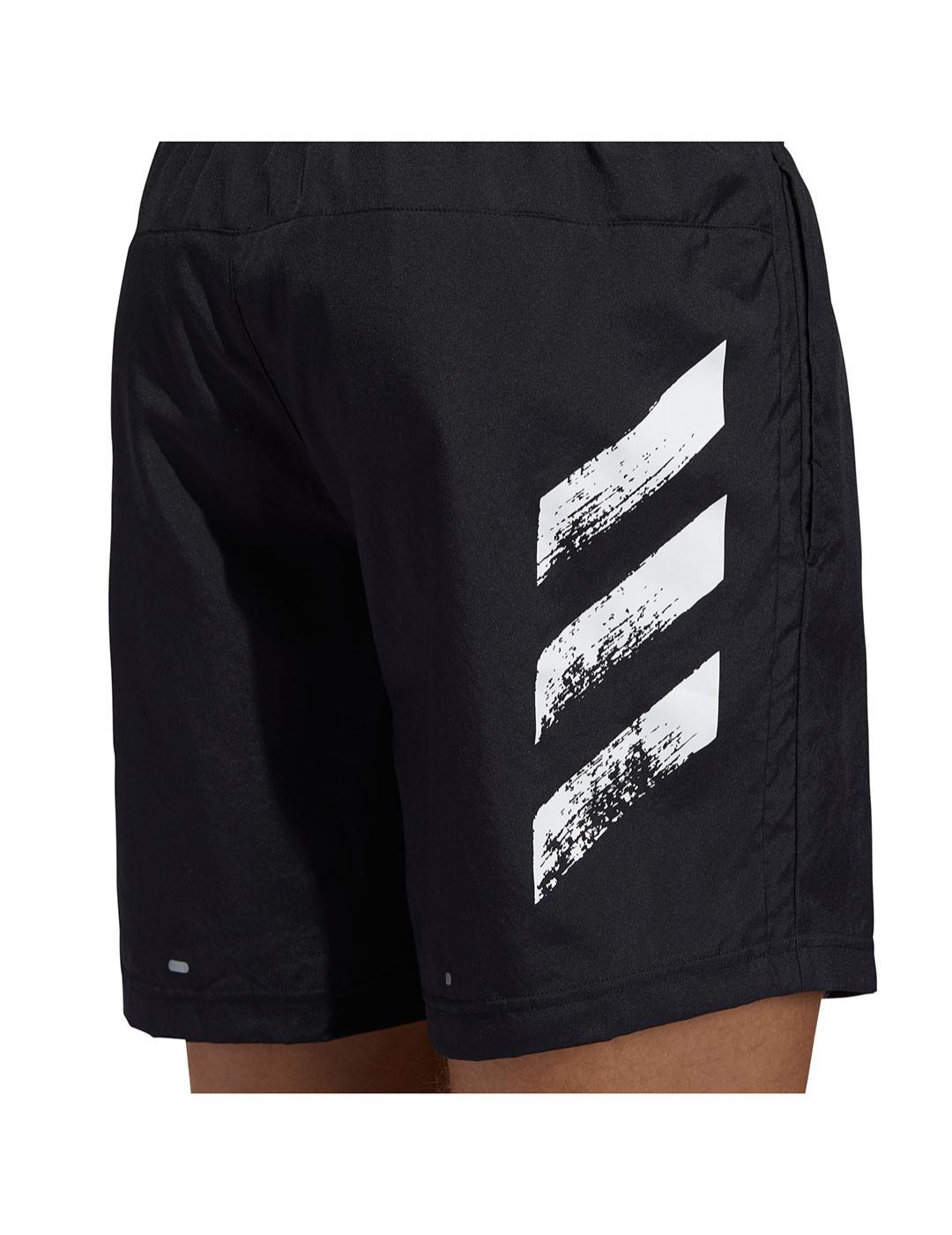 Pantalón Corto Hombre adidas Run It Negro