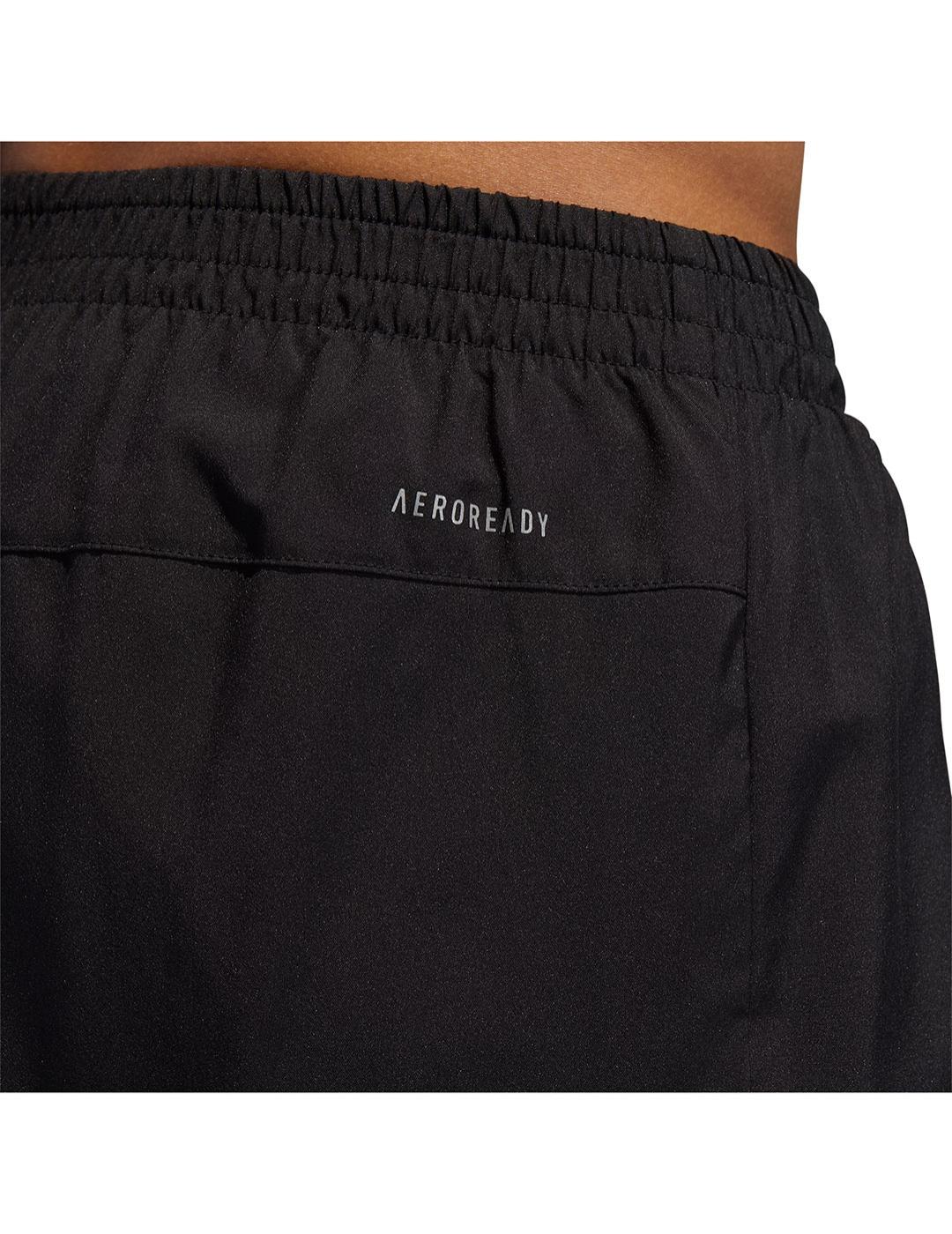 Pantalón Corto adidas Hombre Negro/Blanco