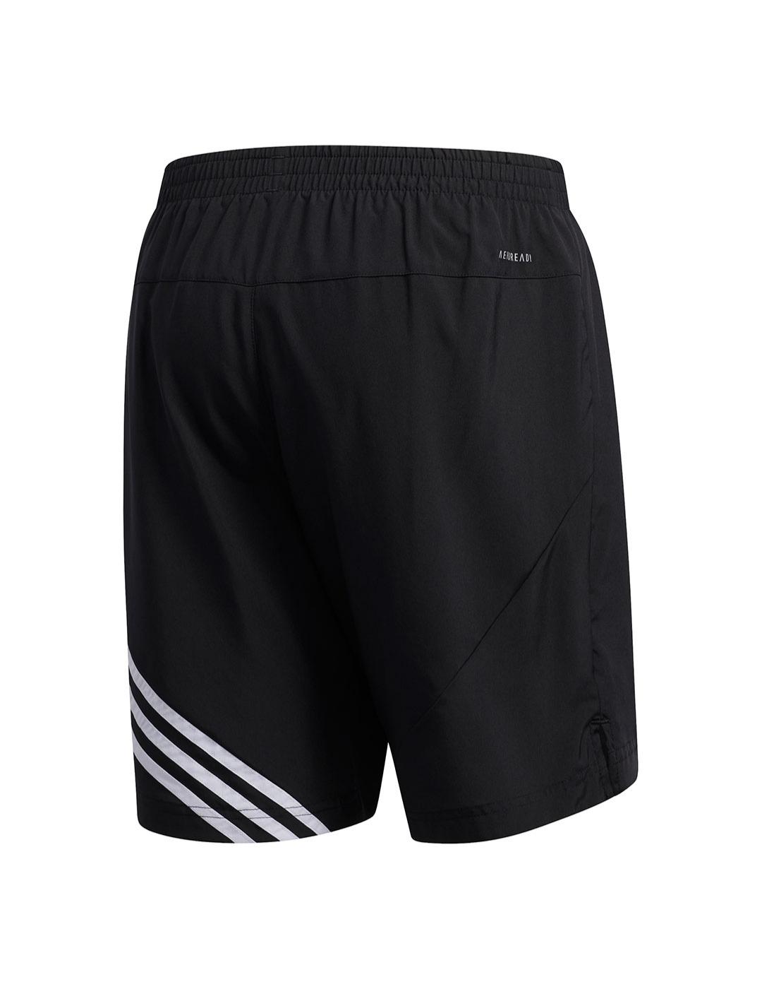 Pantalón Corto adidas Hombre Negro/Blanco
