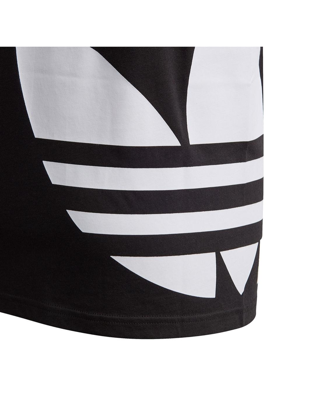 Camiseta Junior adidas Big Trefoil Tee Negro