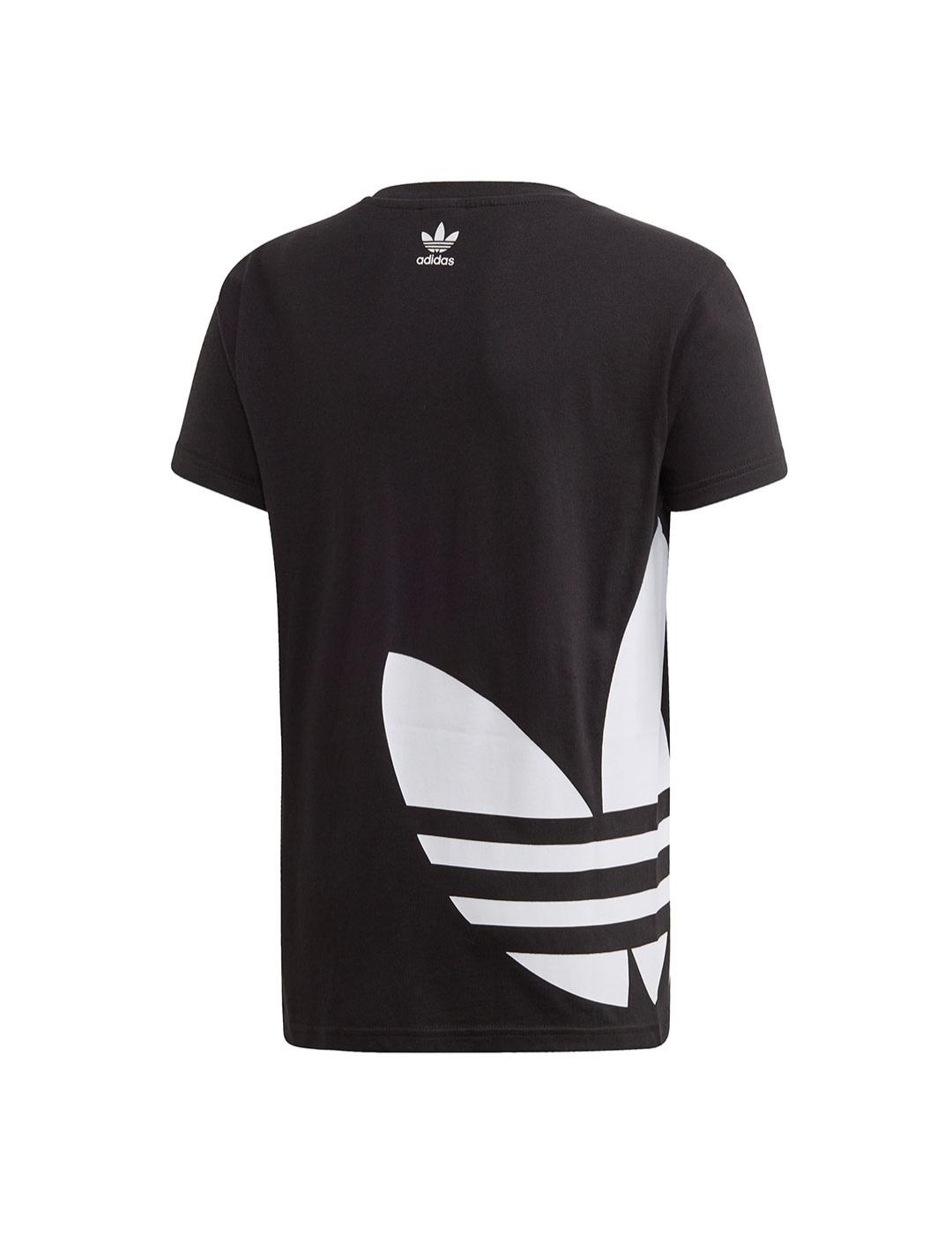 Camiseta Junior adidas Big Trefoil Tee Negro
