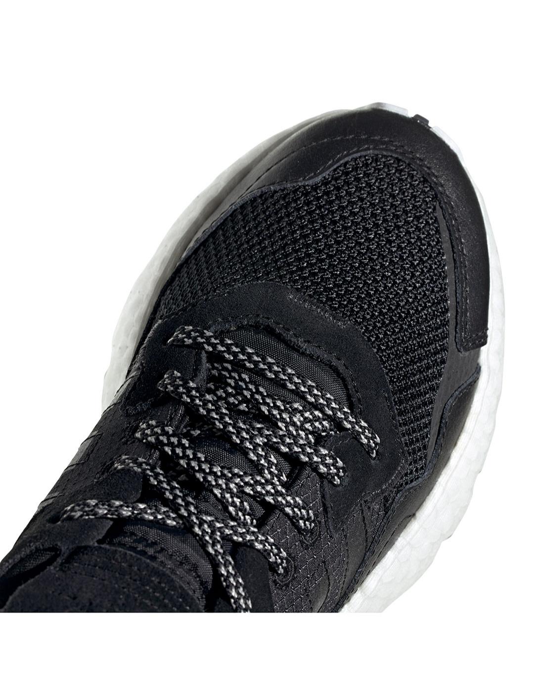Zapatilla Junior adidas Nite Jogger Negra