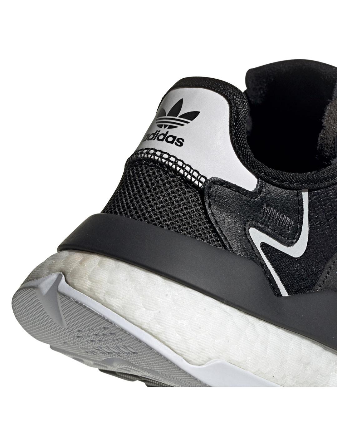 Zapatilla Junior adidas Nite Jogger Negra