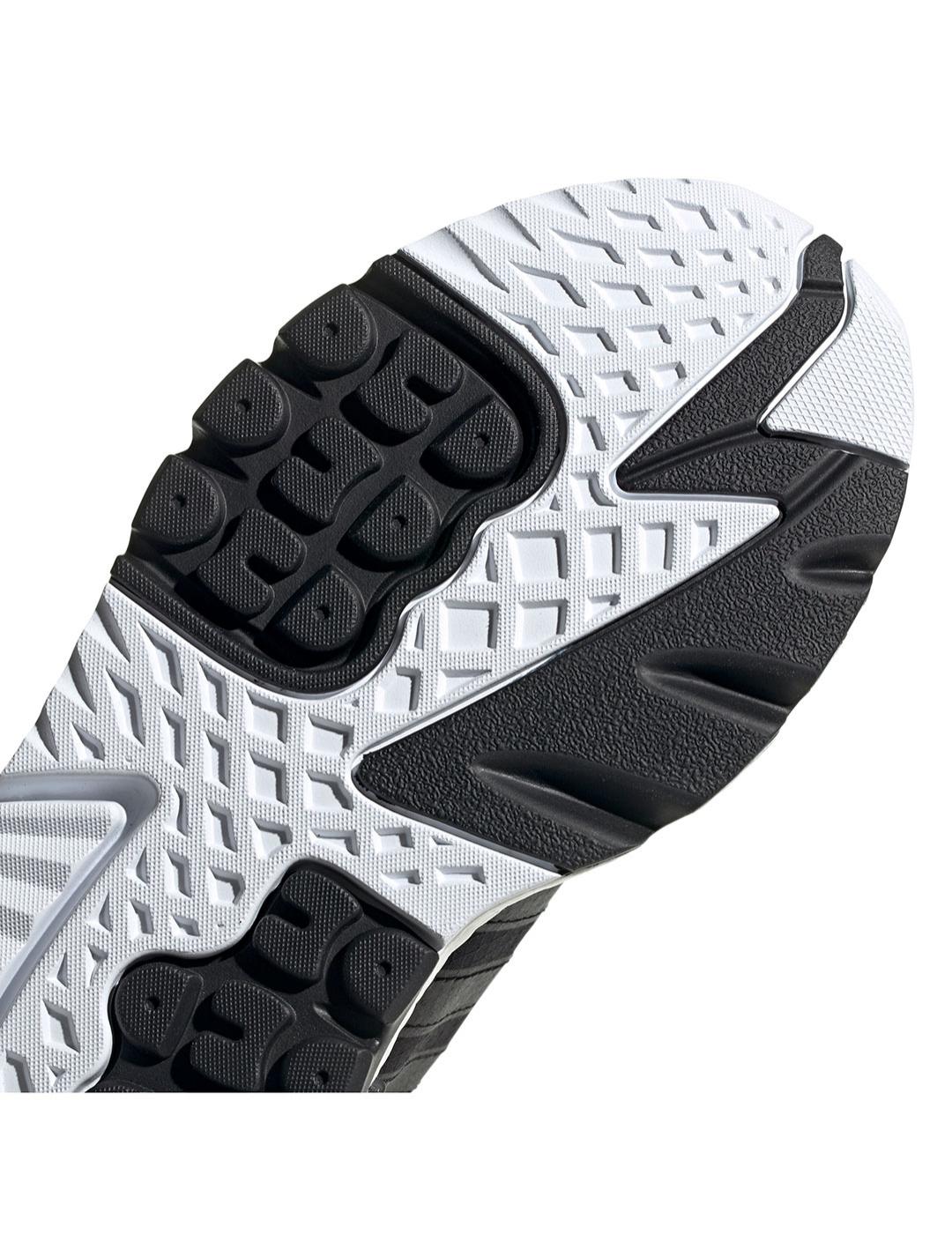 Zapatilla Junior adidas Nite Jogger Negra