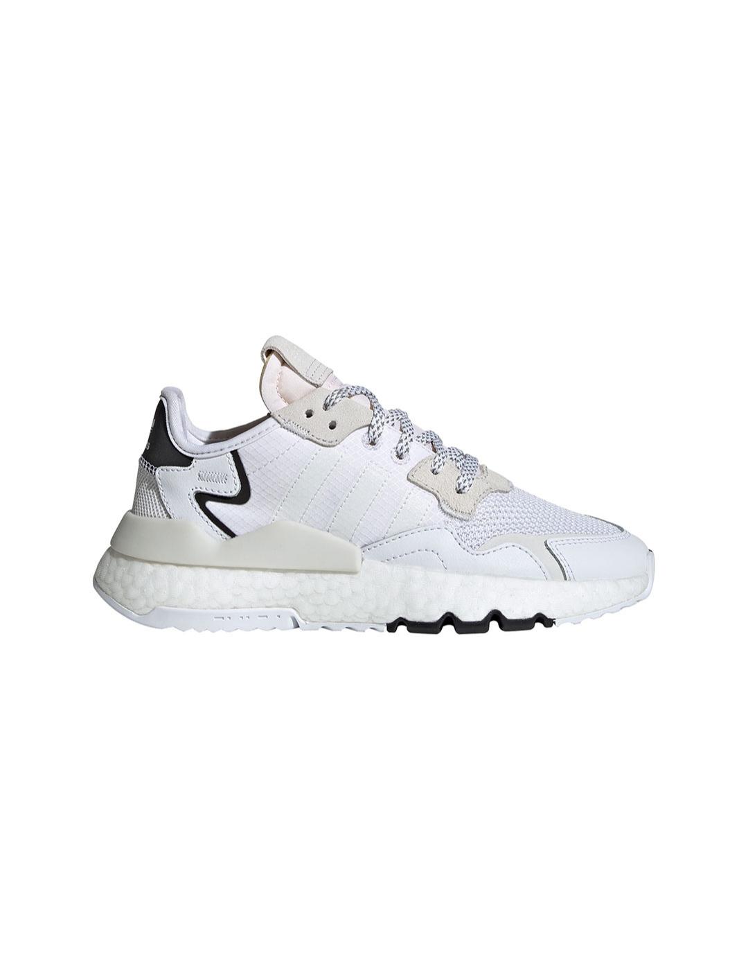 Zapatilla Junior adidas Nite Jogger Blanca