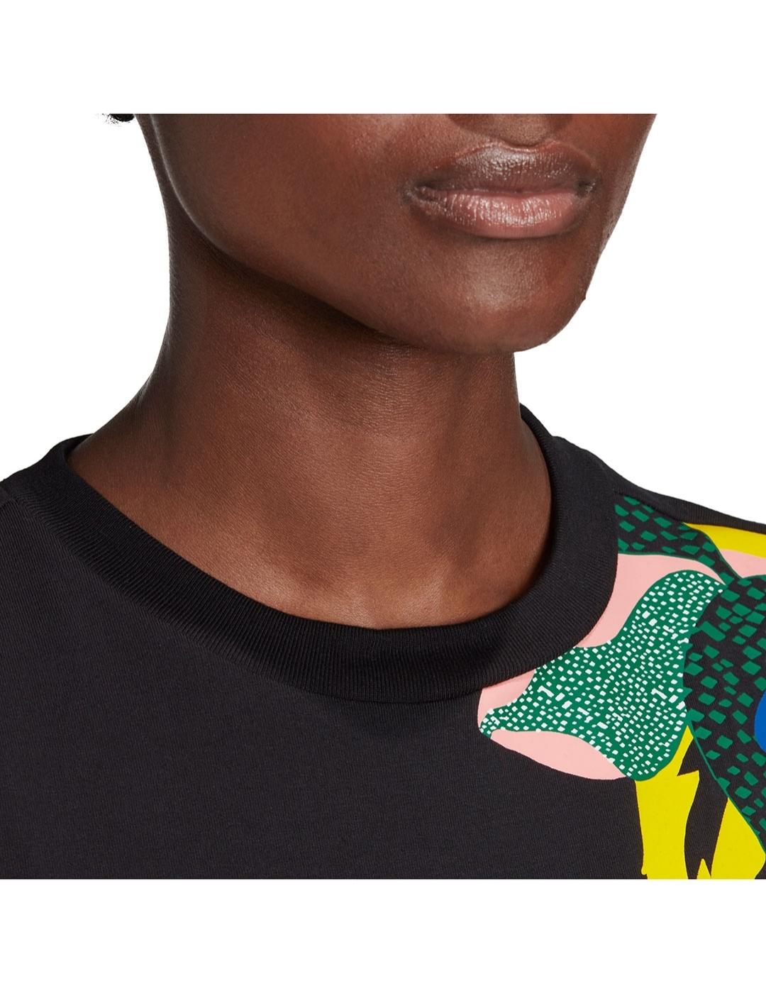 Vestido Mujer adidas Negro Flores