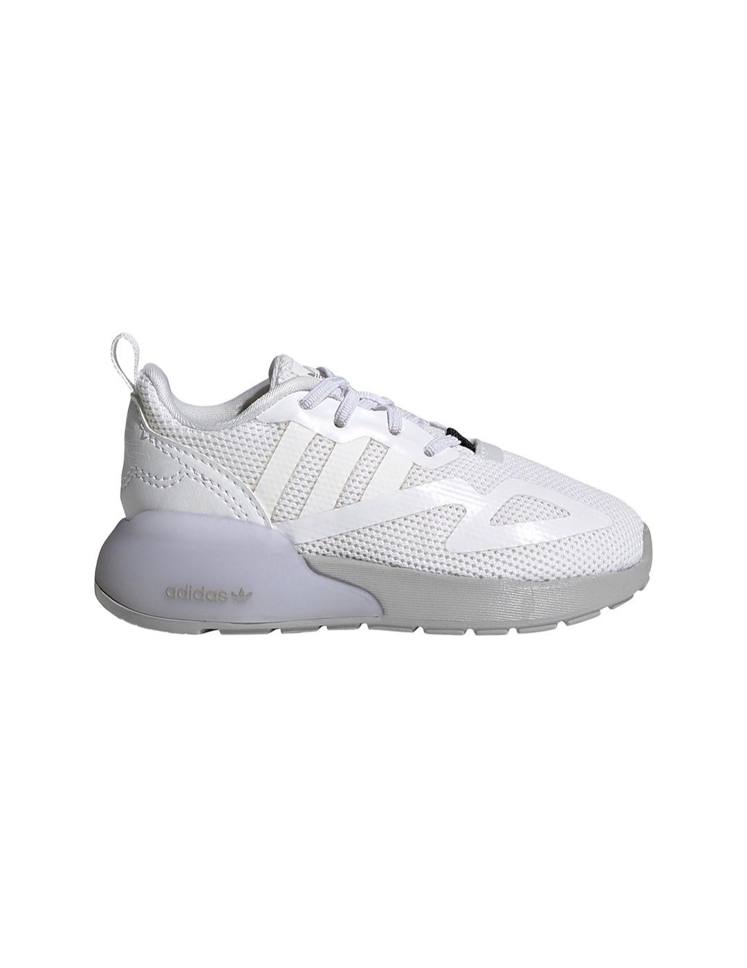 Zapatilla Baby adidas originals ZX 2K EL Blanco
