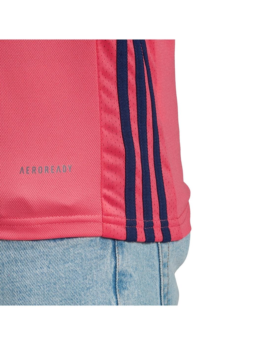Camiseta 2º Equipacion Real Madrid 20 21 Unisex adidas  Rosa