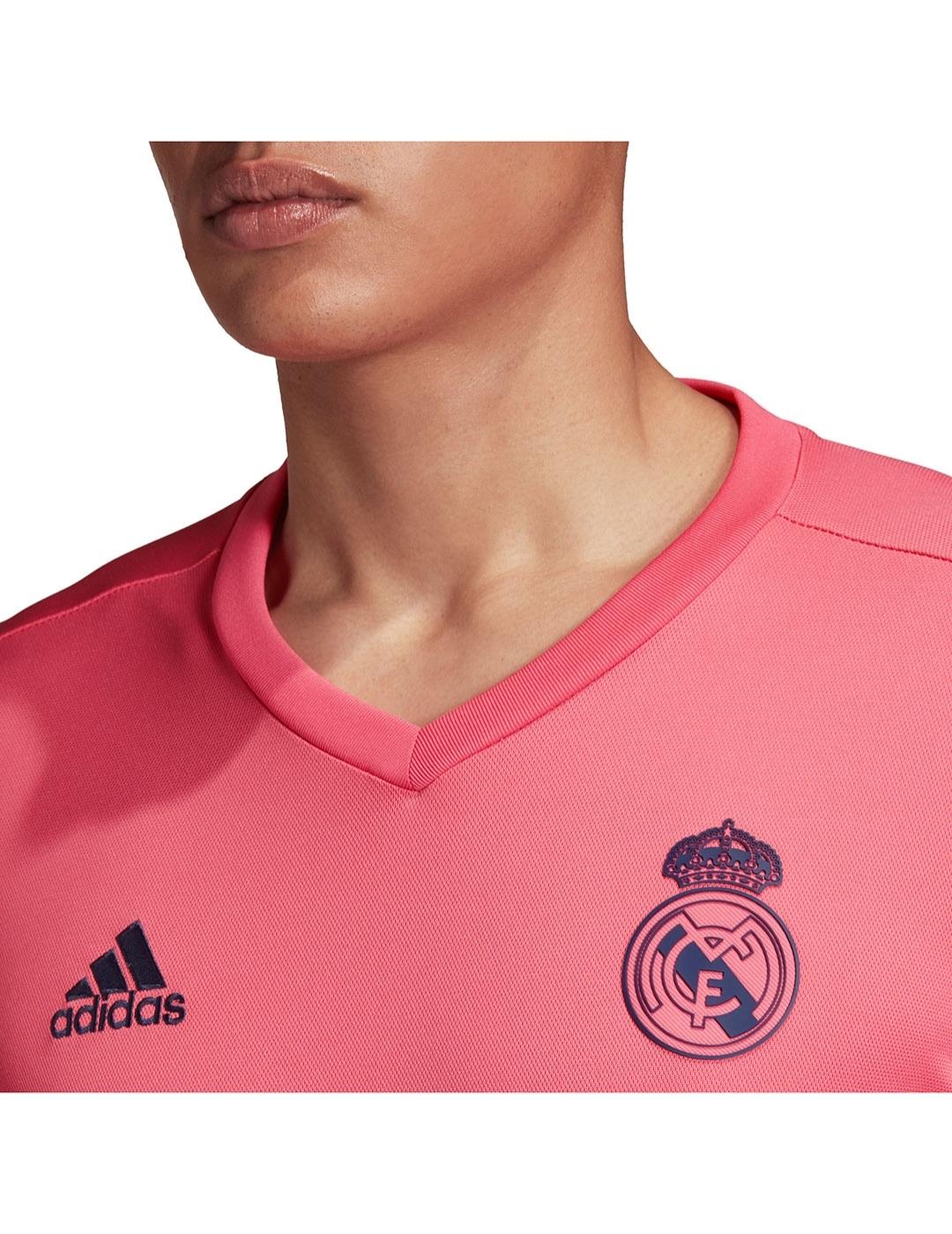 Camiseta 2º Equipacion Real Madrid 20 21 Unisex adidas  Rosa