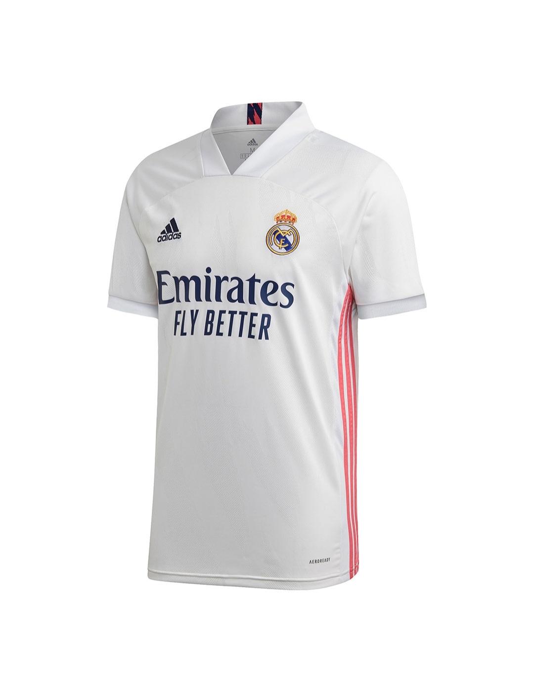Camiseta 1º Equipacion Real Madrid 20/21 adidas Blanca