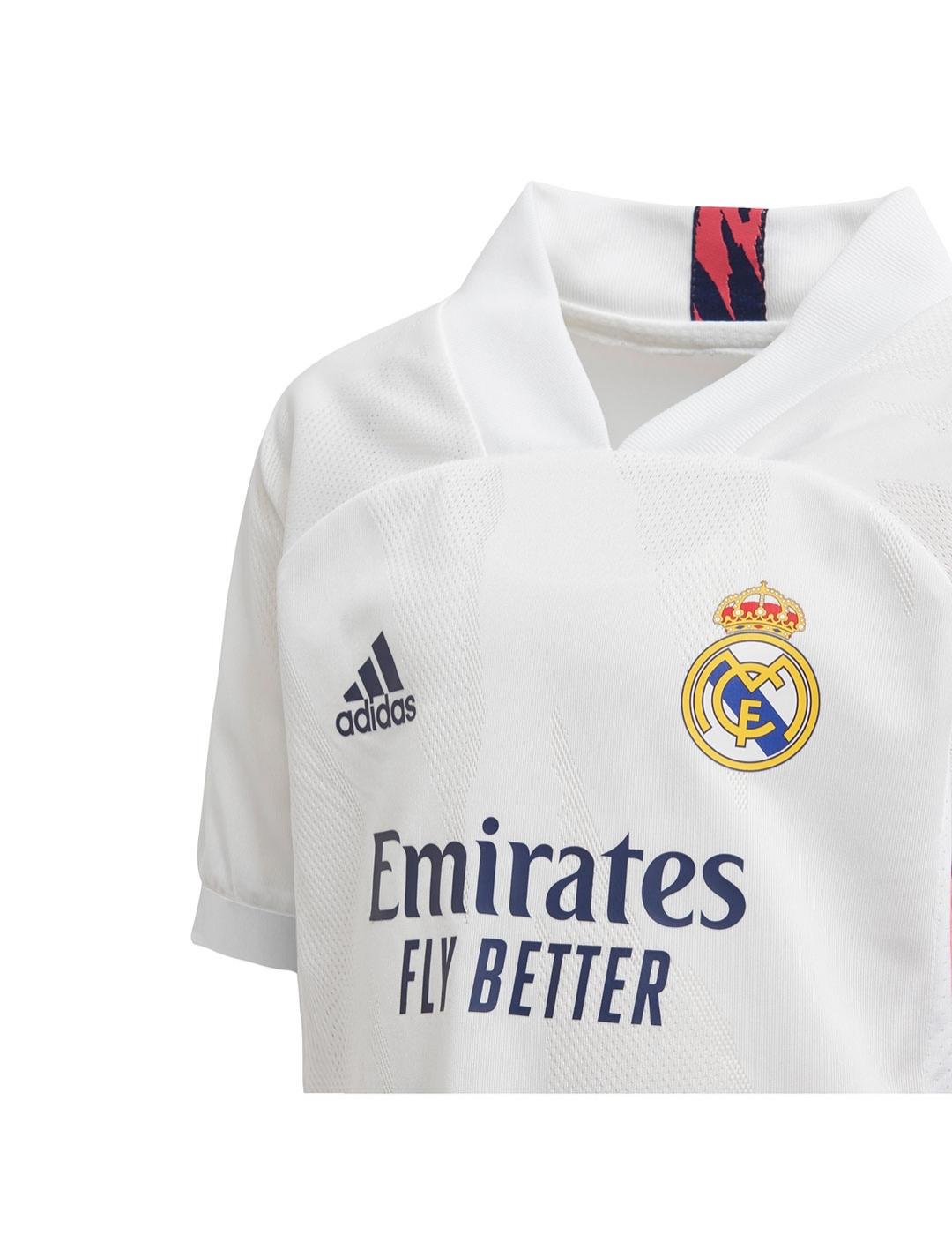 Minikit Real Madrid 20/21 adidas Blanco