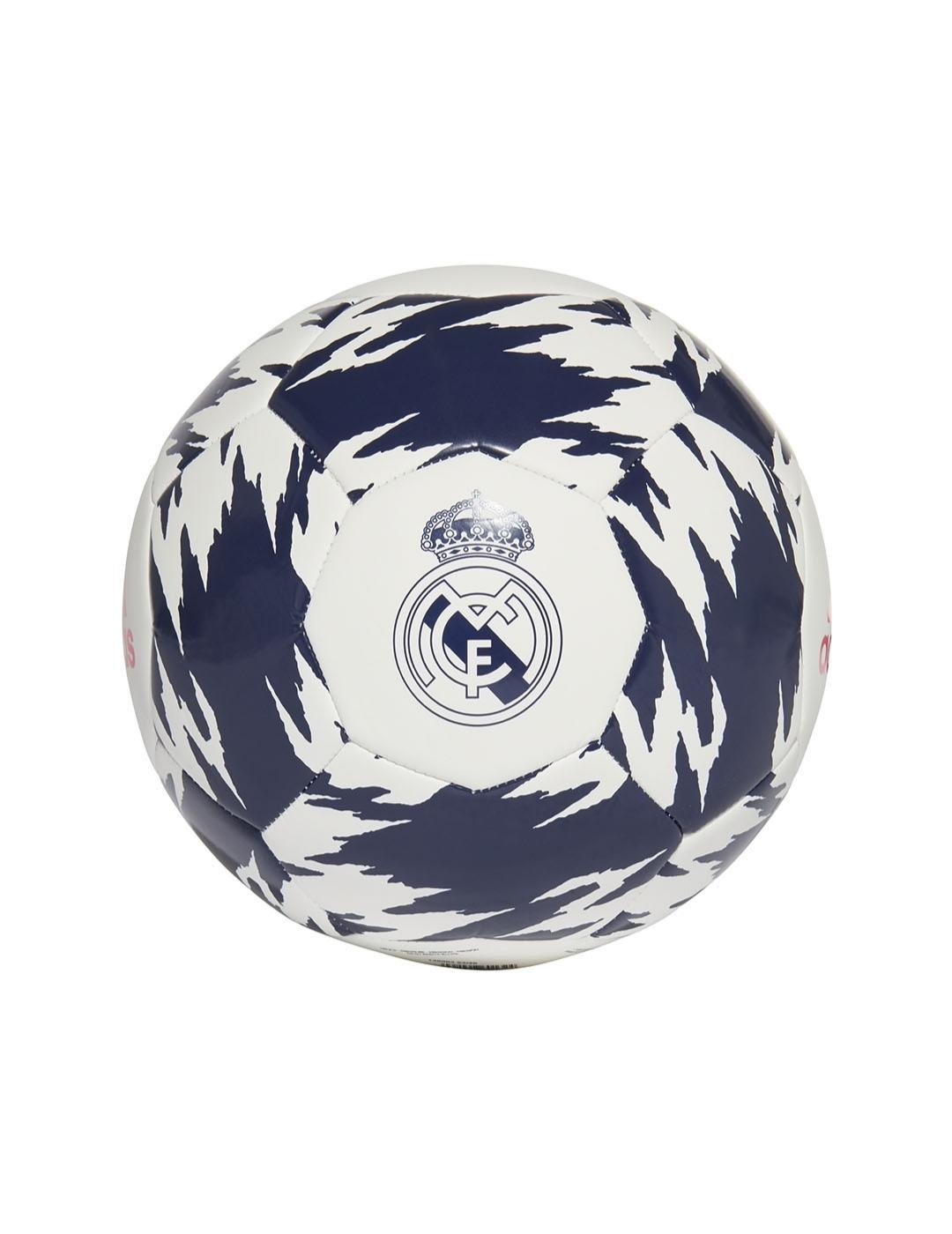 Balón F. adidas Real Madrid 20/21 Blanco/Marino