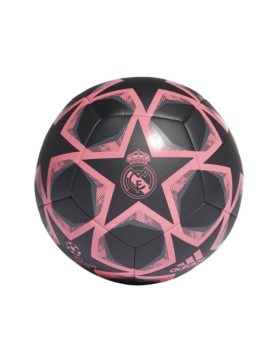 Balón F. adidas Champions R.M 20/21 Negro/Rosa