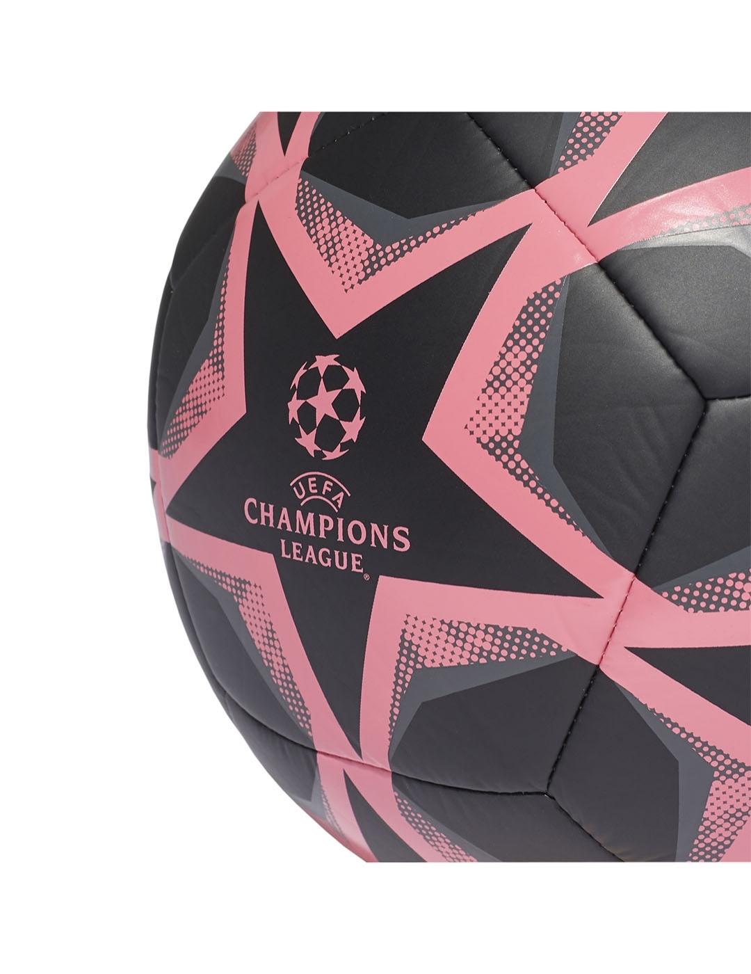 Balón F. adidas Champions R.M 20/21 Negro/Rosa