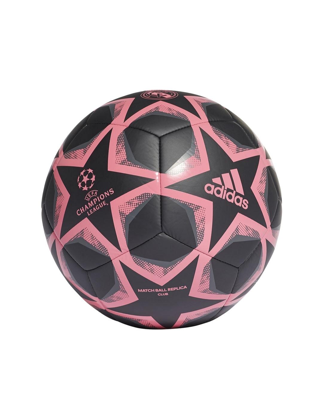 Balón F. adidas Champions R.M 20/21 Negro/Rosa