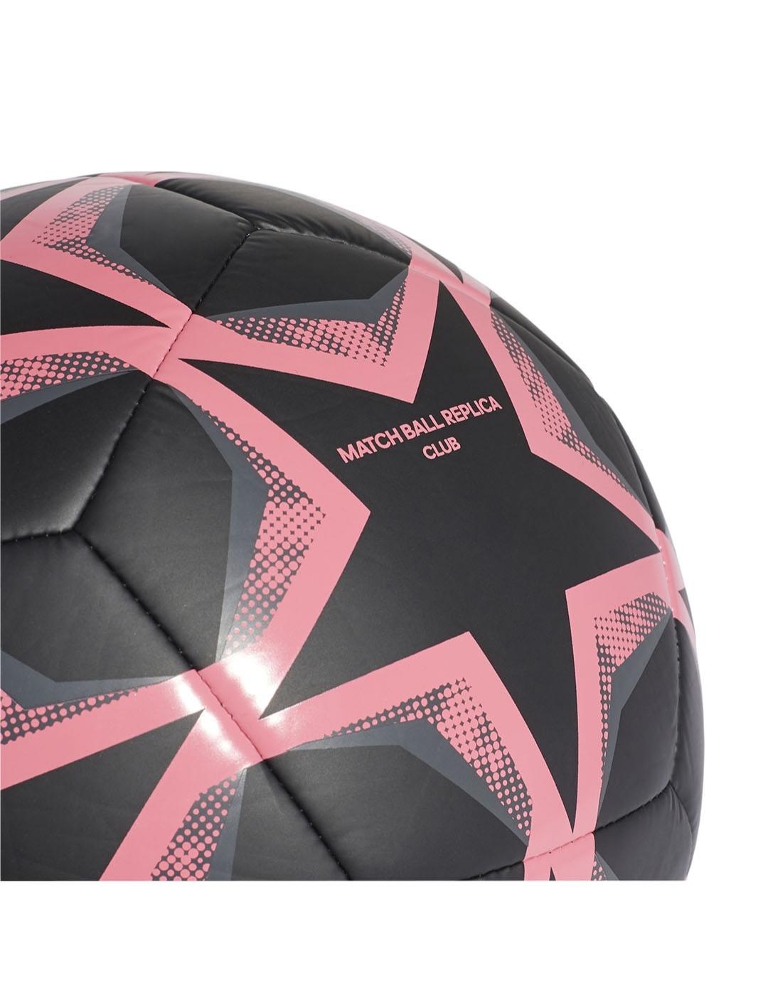 Balón F. adidas Champions R.M 20/21 Negro/Rosa