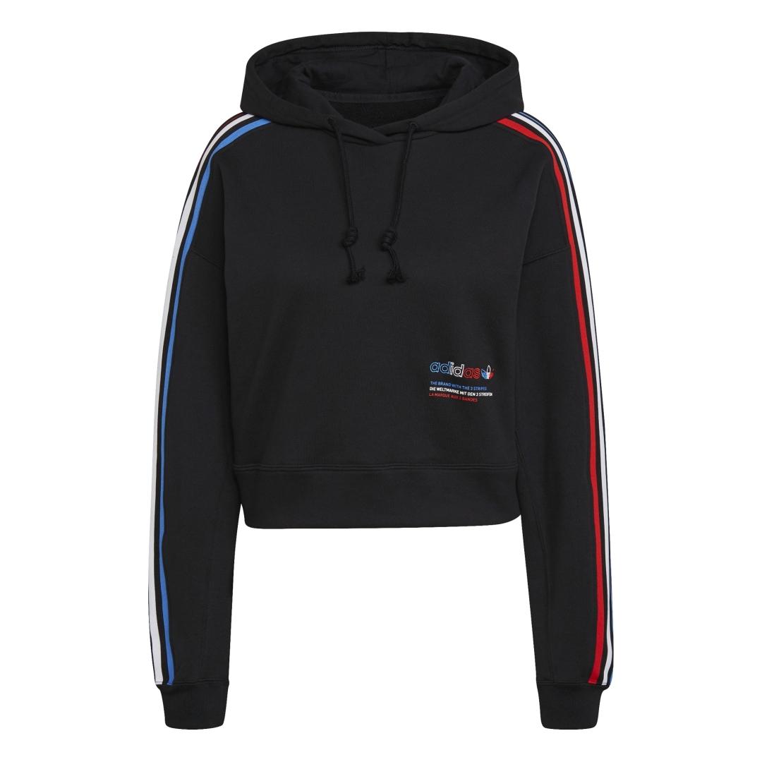 Sudadera Chica adidas Tricolor Hoodie