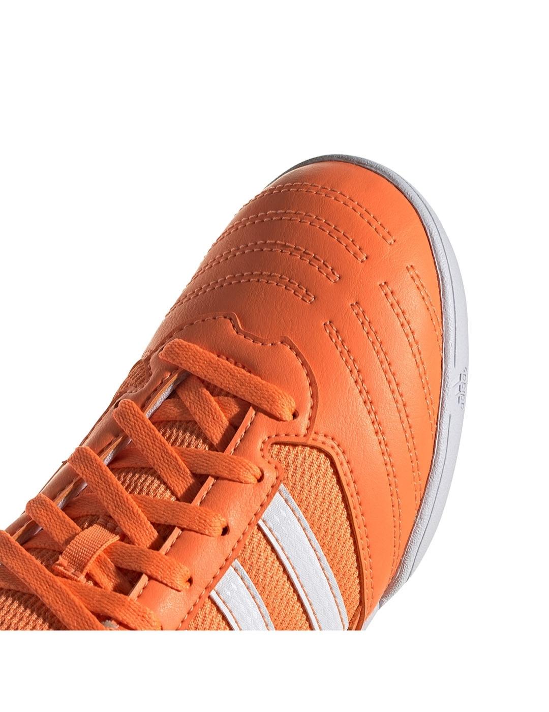 Bota Sala Niño adidas Super sala Naranja Fluor