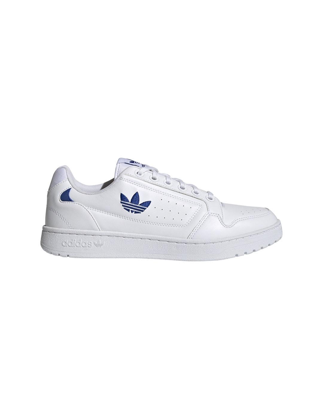 Zapatilla Hombre adidas NY 90 Blanca Azul