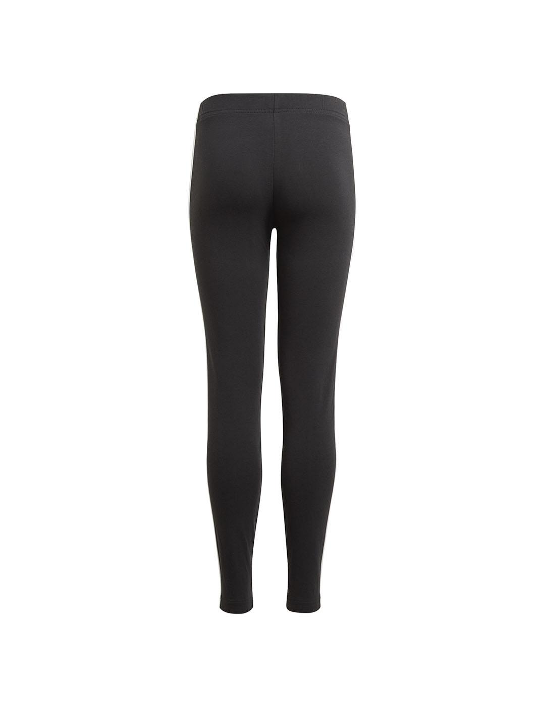 Malla Niña adidas 3s Negra Blanca