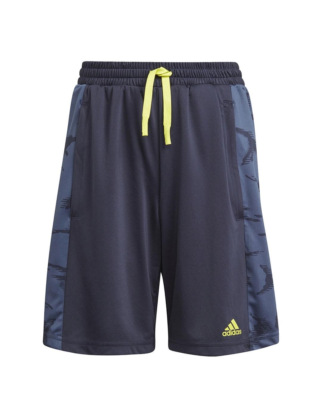 Pantalon corto Niño adidas Designe To Move Azul